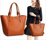 New Retro Large Shoulder Bag Two-piece Package