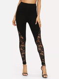 Sexy Lace Yoga Leggings Trousers