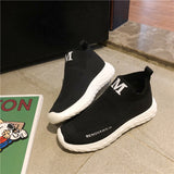 Trendy Breathable Mesh Stretch Cloth Sneakers