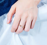 Fashion Diamond Heart Ring