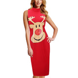 Women's Dresses Christmas Print Dresses