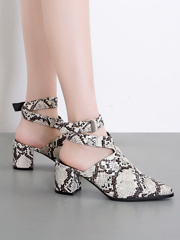 Summer New Fashion Wild Baotou Women's Shoes High-heeled Thick with Women's Sandals