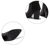 Booties Women's High Heel Sexy Fashion Autumn Boots Children Short Tube Thick with Fashion Boots