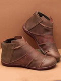 Casual Women's Leather Martin Booties