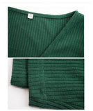 Large Size Women's Autumn and Winter Knit Dress