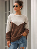 Women's Winter New Thickening Sets of Double-faced Plush Sweater