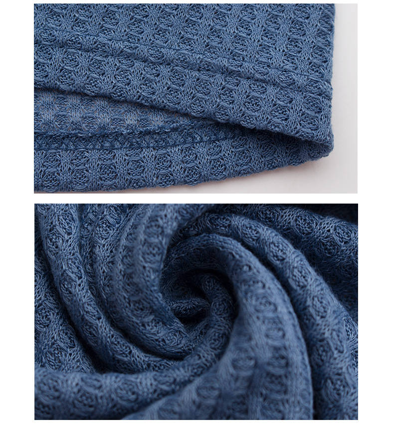 Large Size Women's Autumn and Winter Geometric Stitching Sweater
