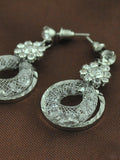 Openwork Dripping Diamond Earrings