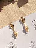 Fashion Retro Earrings Trend Creative Marine Wind Earrings Shells Earrings