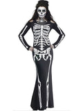 Halloween Uniform Horror Skeleton Ghost Cosplay Clothing