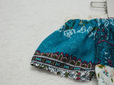 Tube Top Printed Skirt Beach Set