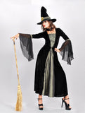 Halloween Witch Costume Vampire Zombie Costume Demon Queen Dress Up Masquerade Cosplay Costume