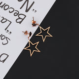 Fashion Five-pointed Star Earrings