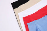 One-shoulder Collar Slim Long-sleeved T-shirt