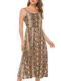 Leopard Sexy Dress Summer Dress
