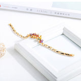 Colorful Zircon Bracelet Shiny Wild Color Bracelet