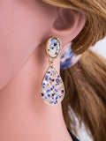 Color Drop Oil Earrings Fashion Hipster Creative Personality Earrings Drop Earrings