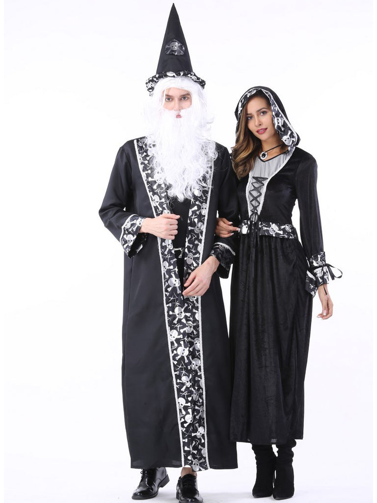 Halloween Costume Adult Couple Death Dress Vampire Costume