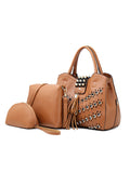 Rivet Female Bag Big Shoulder Bag Lady Handbag