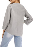 Women's Loose Cotton Long-sleeved Shirt