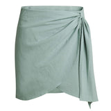 Women New Irregular A-line Skirt