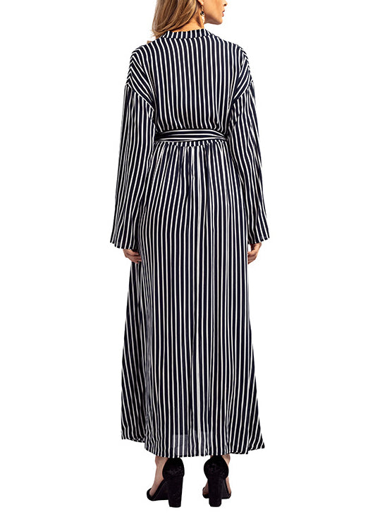 Muslim Large Size Long Shirt Commuting Maxi Dress