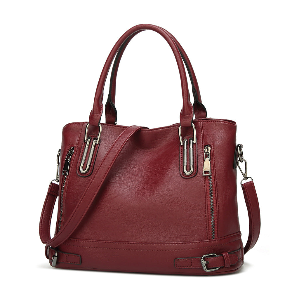Women's Zipper Travel Bag Shoulder Messenger Bag