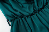 Fashion Off-shoulder Long-sleeved Lace Dress