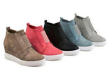 Autumn and Winter Mixed Color Booties Increase Large Size