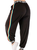 Large Size Women's Sports Pants Fitness Casual Pants