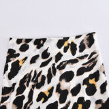 Sexy Versatile Leopard Print High Waist Casual Skirt