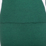 Three-color Comfortable Slim Temperament Two-piece Sweater Set