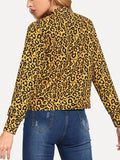 Leopard Short Jacket