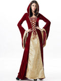 Court Aristocratic Queen Cos Masquerade Party Retro Costume