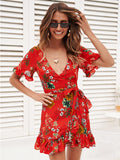 Summer Women's Short Sleeve Dress