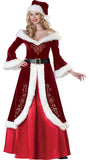 XL Christmas Ball Party Service Christmas Service COS Costume Uniform Couple Santa Stage Dress